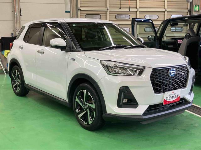 ロッキープレミアムG HEVHEV 9型ナビ/TV/DVD/BT/USB 全周囲カメラ 全車速追従クルコン LEDヘッドランプ オートライト リヤフォグ コーナーセンサー シートヒーター 革巻ハンドル 電動駐車ブレーキ アルミ(千葉県)の中古車