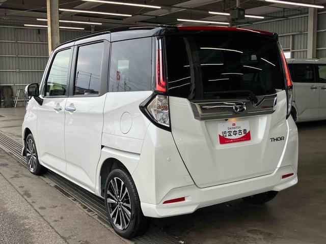 トールカスタムG ターボターボ 9型ディスプレイオーディオ/TV/BT/USB バックカメラ 全車速追従クルコン LEDヘッドライト オートライト オートハイビーム スマアシ コーナーセンサー 電動駐車ブレーキ キーフリー(千葉県)の中古車