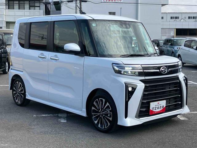 タントカスタムＲＳリミテッドターボ　両側電動スライド　バックカメラ　全車速追従クルコン　ＬＥＤヘッドライト　フォグランプ　オートライト　オートハイビーム　ＡＤＢ　シートヒーター　コ−ナ−センサー　電動駐車ブレーキ　アルミホイール（千葉県）の中古車