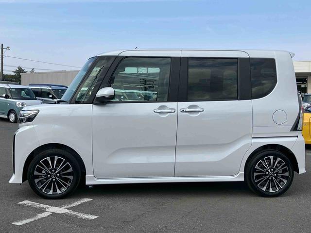 タントカスタムＲＳリミテッドターボ　両側電動スライド　バックカメラ　全車速追従クルコン　ＬＥＤヘッドライト　フォグランプ　オートライト　オートハイビーム　ＡＤＢ　シートヒーター　コ−ナ−センサー　電動駐車ブレーキ　アルミホイール（千葉県）の中古車