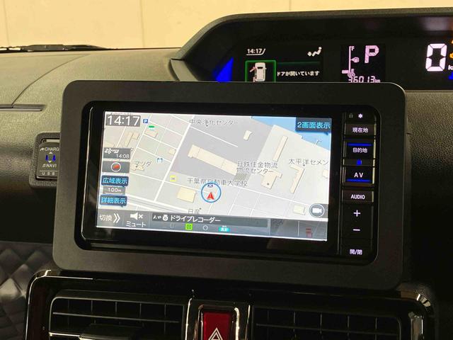 タントカスタムRSナビ/BT/TV/DISC/バックカメラ 前後ドラレコ ETC ターボ 両側パワスラ 15インチアルミ LEDヘッド/フォグ スマートキー シートヒーター シートバックテーブル 自動追従クルコン(千葉県)の中古車