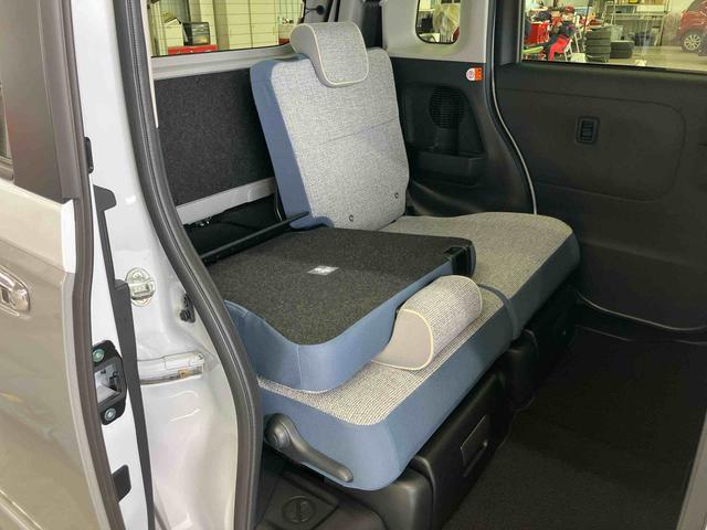 ムーヴキャンバスストライプスＧ衝突回避支援　横滑り防止装置　両側電動スライドドア　置きラクボックス　ホットカップホルダー　オートブレーキホールド付き電動パーキング　前席シートヒーター　プッシュエンジンスタート　キーフリーシステム（千葉県）の中古車