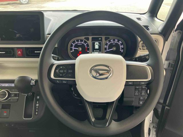 ムーヴキャンバスストライプスＧ衝突回避支援　横滑り防止装置　両側電動スライドドア　置きラクボックス　ホットカップホルダー　オートブレーキホールド付き電動パーキング　前席シートヒーター　プッシュエンジンスタート　キーフリーシステム（千葉県）の中古車