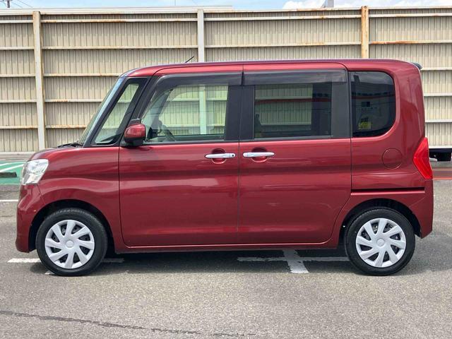 タントＸ　ＳＡ衝突軽減装置　横滑り防止装置　両側スライドドア（左側電動）　ＣＤ／ラジオ／ＡＵＸ　ハロゲンヘッドライト　オートライト　キーフリーシステム　盗難防止警報　オートＡ／Ｃ　足踏み式駐車ブレーキ（千葉県）の中古車