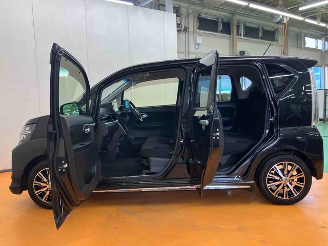 ムーヴカスタム　ＸリミテッドII　ＳＡIIIパノラマカメラ連動８インチフルセグナビ　ＵＳＢ接続　ＨＤＭＩ接続　ブルートゥース対応　ＴＶナビキット　運転席シートヒーター　オートライト　オートハイビーム　マニュアルレベリング機能付ＬＥＤヘッドライト（千葉県）の中古車