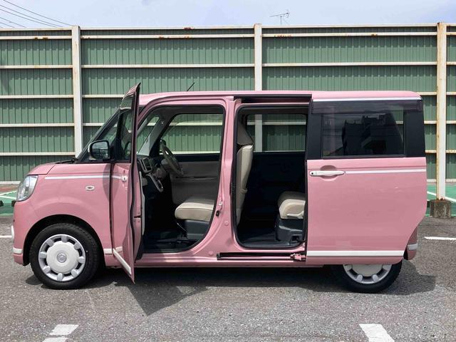 ムーヴキャンバスGホワイトアクセントVS SAIII8型ナビ/TV/DVD/BT/USB 全周囲カメラ 前後ドラレコ ETC 運転席シートヒーター コーナーセンサー LEDヘッドライト オートライト スマアシ 両側電動スライド キーフリー 盗難防止警報(千葉県)の中古車