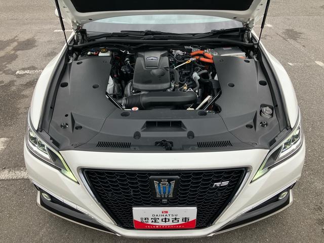 クラウンハイブリッドＲＳアドバンスハイブリッド　ナビ／ＴＶ／ＤＶＤ／ＢＴ／ＵＳＢ　全周囲カメラ　ＥＴＣ　ドラレコ　駐車支援装置　全車速追従クルコン　ガラスルーフ　ＢＳＭ　シートＡ／Ｃ　シートヒーター　リヤサンシェード　コーナーセンサー（千葉県）の中古車