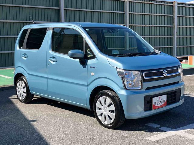 ワゴンＲハイブリッドＦＸハイブリッド　ナビ／ＴＶ／ＤＶＤ／ＢＴＵＳＢ／ＡＵＸ　全周囲カメラ　ＥＴＣ　ＨＵＤ　運転席シートヒーター　オートライト　衝突軽減装置　横滑り防止装置　オートＡ／Ｃ　スマートキー　盗難防止警報　ステリモ（千葉県）の中古車