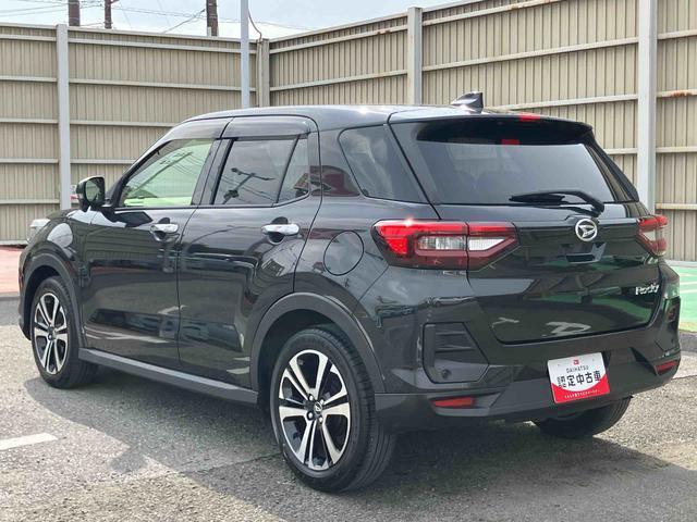 ロッキープレミアムターボ　ナビ／ＴＶ／ＤＶＤ／ＢＴ／ＵＳＢ　バックカメラ　前後ドラレコ　ＥＴＣ　全車速追従クルコン　ＬＥＤヘッドランプ　オートライト　リヤフォグランプ　コーナーセンサ　シートヒーター　革巻ステア　アルミ（千葉県）の中古車