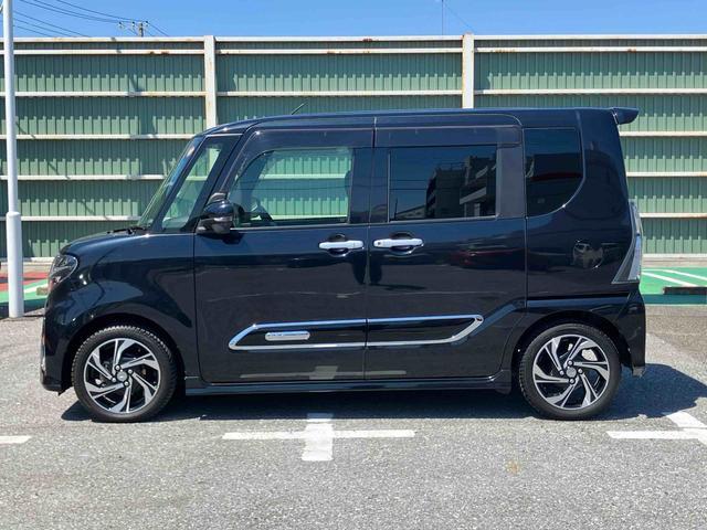 タントカスタムＲＳスタイルセレクションターボ　９型ナビ／ＴＶ／ＤＶＤ／ＢＴ／ＵＳＢ　全周囲カメラ　前後ドラレコ　ＥＴＣ　全車速追従クルコン　ＬＥＤヘッドライト　オートライト　ＡＤＢ　スマアシ　コ−ナ−センサー　シートヒーター　両電スライド（千葉県）の中古車