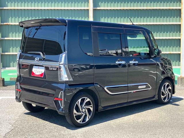 タントカスタムＲＳスタイルセレクションターボ　９型ナビ／ＴＶ／ＤＶＤ／ＢＴ／ＵＳＢ　全周囲カメラ　前後ドラレコ　ＥＴＣ　全車速追従クルコン　ＬＥＤヘッドライト　オートライト　ＡＤＢ　スマアシ　コ−ナ−センサー　シートヒーター　両電スライド（千葉県）の中古車