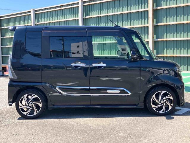 タントカスタムＲＳスタイルセレクションターボ　９型ナビ／ＴＶ／ＤＶＤ／ＢＴ／ＵＳＢ　全周囲カメラ　前後ドラレコ　ＥＴＣ　全車速追従クルコン　ＬＥＤヘッドライト　オートライト　ＡＤＢ　スマアシ　コ−ナ−センサー　シートヒーター　両電スライド（千葉県）の中古車