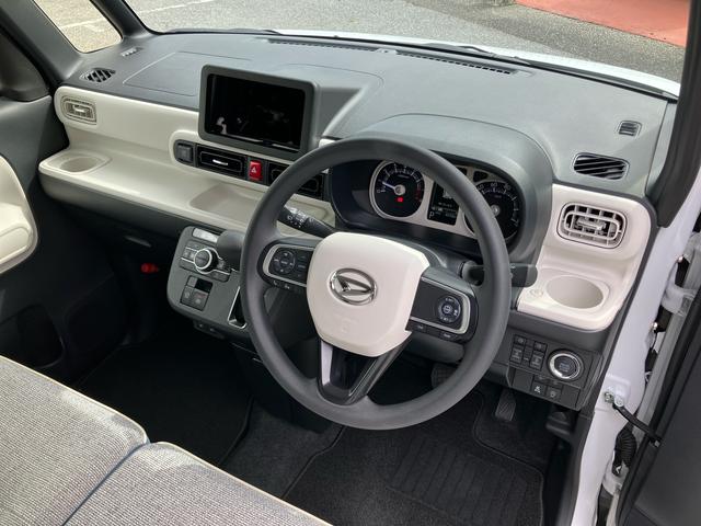 ムーヴキャンバスストライプスGターボターボ バックカメラ LEDヘッドライト オートライト オートハイビーム スマアシ コーナーセンサー 両側電動スライド シートヒーター 電動駐車ブレーキ ホッとカップホルダー 置き楽BOX キーフリー(千葉県)の中古車