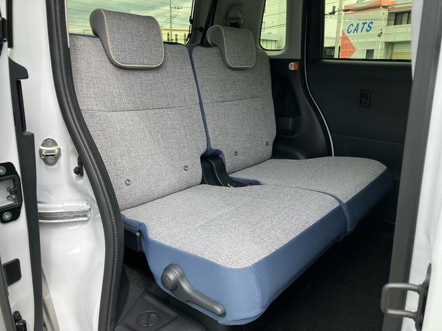 ムーヴキャンバスストライプスGターボターボ バックカメラ LEDヘッドライト オートライト オートハイビーム スマアシ コーナーセンサー 両側電動スライド シートヒーター 電動駐車ブレーキ ホッとカップホルダー 置き楽BOX キーフリー(千葉県)の中古車