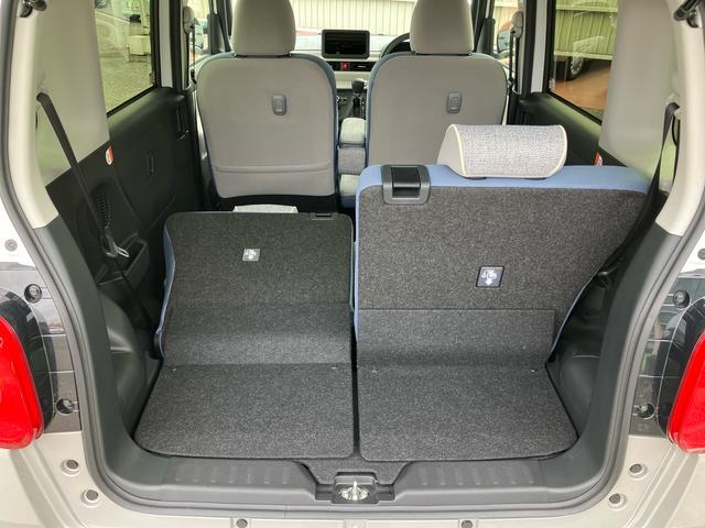 ムーヴキャンバスストライプスGターボターボ バックカメラ LEDヘッドライト オートライト オートハイビーム スマアシ コーナーセンサー 両側電動スライド シートヒーター 電動駐車ブレーキ ホッとカップホルダー 置き楽BOX キーフリー(千葉県)の中古車