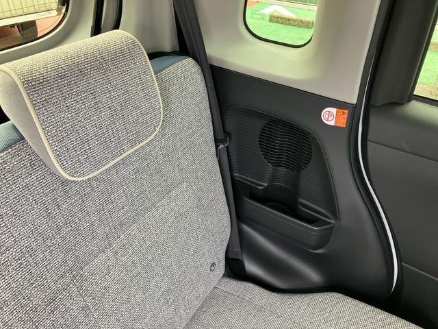 ムーヴキャンバスストライプスGターボターボ バックカメラ LEDヘッドライト オートライト オートハイビーム スマアシ コーナーセンサー 両側電動スライド シートヒーター 電動駐車ブレーキ ホッとカップホルダー 置き楽BOX キーフリー(千葉県)の中古車