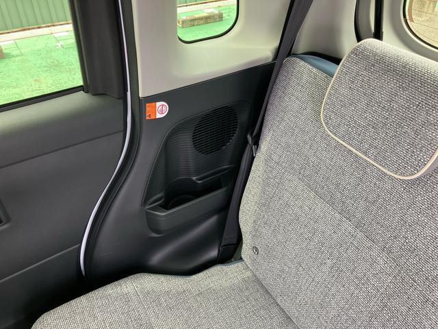 ムーヴキャンバスストライプスGターボターボ バックカメラ LEDヘッドライト オートライト オートハイビーム スマアシ コーナーセンサー 両側電動スライド シートヒーター 電動駐車ブレーキ ホッとカップホルダー 置き楽BOX キーフリー(千葉県)の中古車