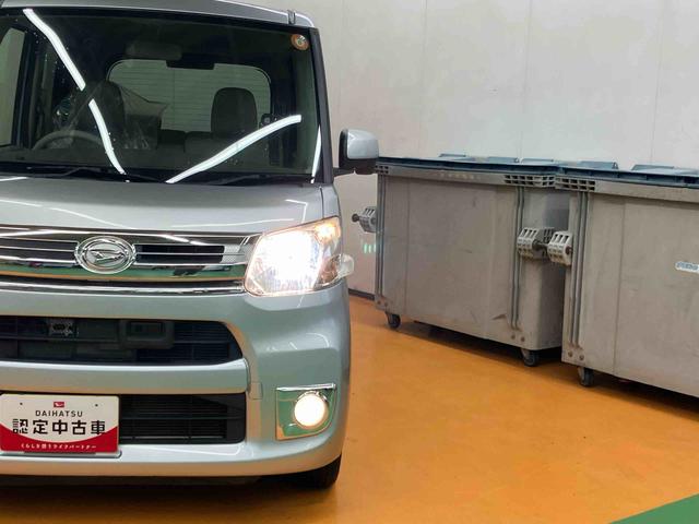 タントXターボ SA衝突被害軽減ブレーキ 横滑り防止装置 左側電動スライドドア プッシュエンジンスタート キーフリーシステム アイドリングストップ マニュアルレベリング機能付ハロゲンヘッドライト オートライト(千葉県)の中古車