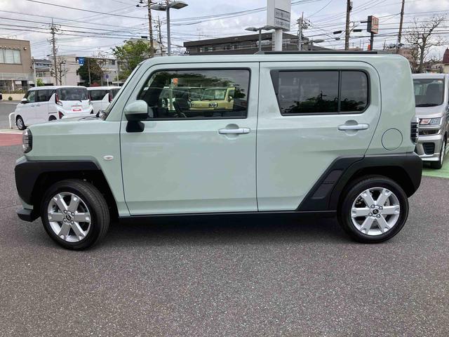 タフトＧオーディオレス仕様車　衝突回避支援ブレーキ　誤発進抑制装置　横滑防止装置　アイドリングストップ　スマートキー　プッシュボタンスタート　盗難防止装置　イモビライザー　シートヒーター　オートエアコン（千葉県）の中古車