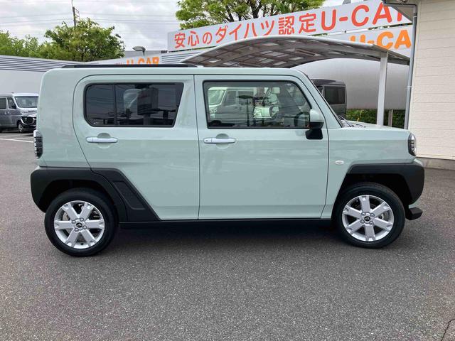 タフトＧオーディオレス仕様車　衝突回避支援ブレーキ　誤発進抑制装置　横滑防止装置　アイドリングストップ　スマートキー　プッシュボタンスタート　盗難防止装置　イモビライザー　シートヒーター　オートエアコン（千葉県）の中古車