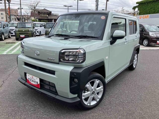 タフトＧオーディオレス仕様車　衝突回避支援ブレーキ　誤発進抑制装置　横滑防止装置　アイドリングストップ　スマートキー　プッシュボタンスタート　盗難防止装置　イモビライザー　シートヒーター　オートエアコン（千葉県）の中古車