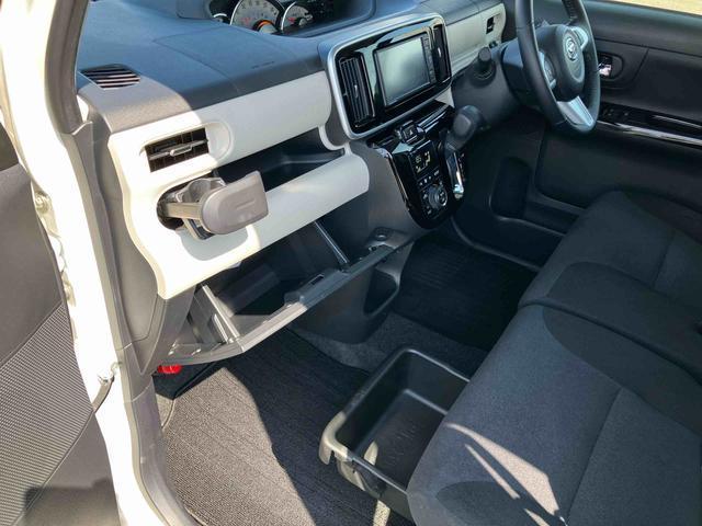 ムーヴキャンバスＧブラックアクセントＶＳ　ＳＡIIIナビ／ＴＶ／ＤＶＤ／ＢＴ／ＵＳＢ　全周囲カメラ　前後ドラレコ　運転席シートヒーター　ＬＥＤヘッドライト　オートライト　スマアシ　置き楽ＢＯＸ　フロントガラスデアイサー　両側電動スライドドア　キーフリー（千葉県）の中古車