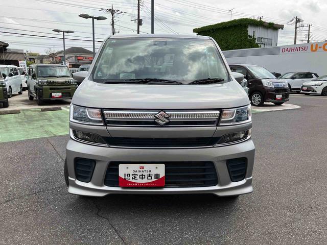 ワゴンＲハイブリッドＦＺメモリーナビゲーション　ＣＤ　ＤＶＤ　衝突回避支援ブレーキ　横滑防止機能　プッシュボタンスタート　オートライト　オートエアコン　運転席シートヒーター　ＬＥＤヘッドライト　アルミホイール　スポイラー（千葉県）の中古車