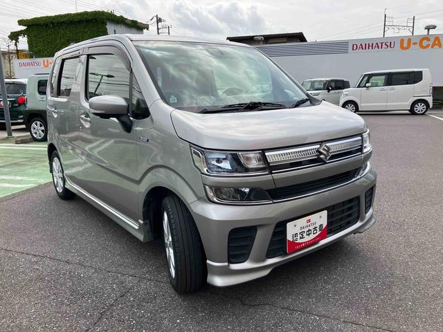 ワゴンＲハイブリッドＦＺメモリーナビゲーション　ＣＤ　ＤＶＤ　衝突回避支援ブレーキ　横滑防止機能　プッシュボタンスタート　オートライト　オートエアコン　運転席シートヒーター　ＬＥＤヘッドライト　アルミホイール　スポイラー（千葉県）の中古車