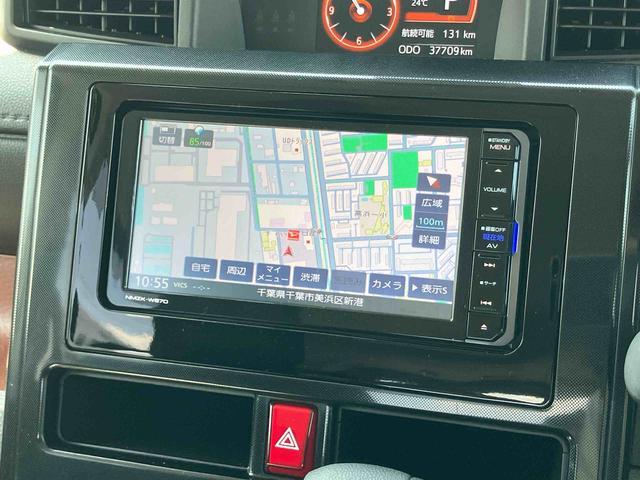 トールＧ　ＳＡIIナビ／ＴＶ／ＤＶＤ／ＢＴ／ＵＳＢ　バックカメラ　ドラレコ　ＥＴＣ　ＬＥＤヘッドライト　オートライト　クルコン　パノラマモニター　衝突被害軽減装置　足踏み式駐車ブレーキ　キーフリーシステム　盗難防止警報（千葉県）の中古車