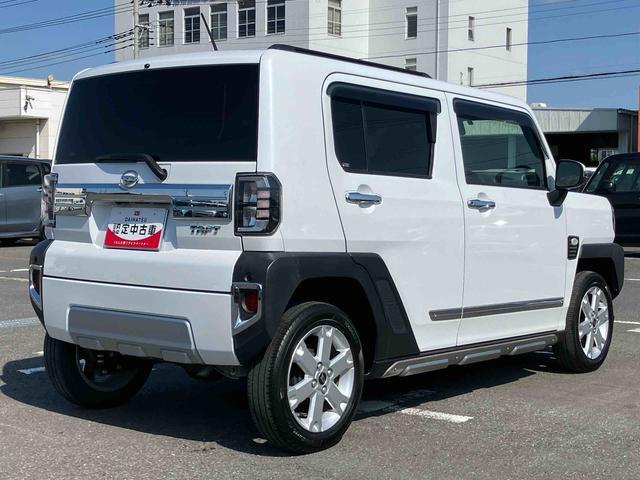 タフトＧターボ　クロムベンチャーターボ　ガラスルーフ　ルーフレール　９型ナビ／ＴＶ／ＤＶＤ／ＢＴ／ＵＳＢ　バックカメラ　前後ドラレコ　ＥＴＣ　ＬＥＤヘッドランプ　オートライト　前後コ−ナ−センサー　シートヒーター　電動駐車ブレーキ（千葉県）の中古車