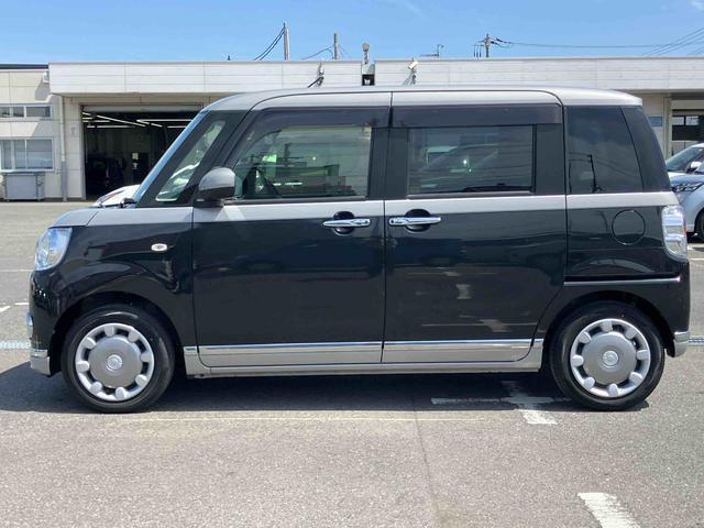 ムーヴキャンバスＧブラックインテリアＶＳ　ＳＡIIIナビ／ＴＶ／ＤＶＤ／ＢＴ／ＵＳＢ　全周囲カメラ　前後ドラレコ　運転席シートヒーター　ＬＥＤヘッドライト　オートライト　衝突被害軽減装置　置き楽ボックス　フロントガラスディアイサー　両側電動スライドドア（千葉県）の中古車