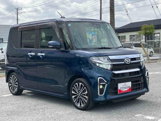 タントカスタムＲＳターボ　９型ナビ／ＴＶ／ＤＶＤ／ＢＴ／ＵＳＢ　バックカメラ　前後ドラレコ　ＥＴＣ　全車速追従クルコン　ＬＥＤヘッドライト　オートライト　ＡＤＢ　スマアシ　コ−ナ−センサー　シートヒーター　両電スライド（千葉県）の中古車