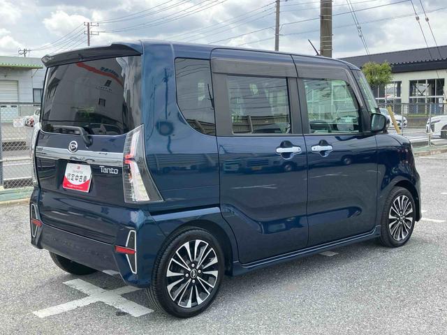 タントカスタムＲＳターボ　９型ナビ／ＴＶ／ＤＶＤ／ＢＴ／ＵＳＢ　バックカメラ　前後ドラレコ　ＥＴＣ　全車速追従クルコン　ＬＥＤヘッドライト　オートライト　ＡＤＢ　スマアシ　コ−ナ−センサー　シートヒーター　両電スライド（千葉県）の中古車