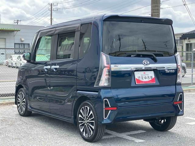 タントカスタムＲＳターボ　９型ナビ／ＴＶ／ＤＶＤ／ＢＴ／ＵＳＢ　バックカメラ　前後ドラレコ　ＥＴＣ　全車速追従クルコン　ＬＥＤヘッドライト　オートライト　ＡＤＢ　スマアシ　コ−ナ−センサー　シートヒーター　両電スライド（千葉県）の中古車