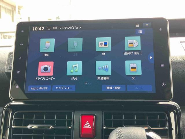タントカスタムＲＳターボ　９型ナビ／ＴＶ／ＤＶＤ／ＢＴ／ＵＳＢ　バックカメラ　前後ドラレコ　ＥＴＣ　全車速追従クルコン　ＬＥＤヘッドライト　オートライト　ＡＤＢ　スマアシ　コ−ナ−センサー　シートヒーター　両電スライド（千葉県）の中古車