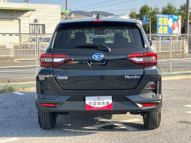 ロッキープレミアムＧ　ＨＥＶＨＥＶ　バックカメラ　全車速追従クルコン　ＬＥＤヘッドランプ　オートライト　ＡＤＢ　リヤフォグランプ　スマアシ　コーナーセンサー　シートヒーター　革巻ステアリング　電動駐車ブレーキ　キーフリー　アルミ（千葉県）の中古車