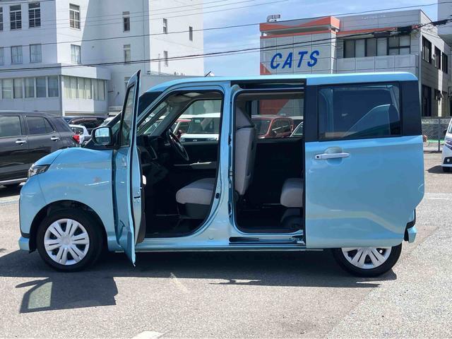 ムーヴＸ両側スライドドア（左側電動）　バックカメラ　ＬＥＤヘッドライト　オートライト　オートハイビーム　衝突被害軽減ブレーキ　前後コーナーセンサー　キーフリー　盗難防止アラーム　足踏み式駐車ブレーキ　ステリモ（千葉県）の中古車