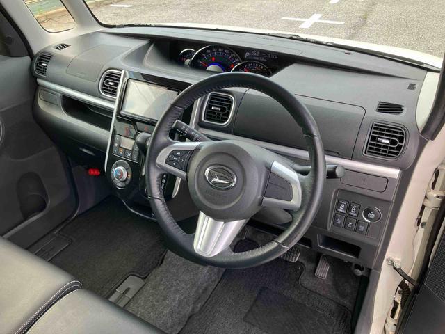 タントカスタムＲＳ　トップエディションＳＡ４ＷＤ　ターボ　ナビ／ＴＶ／ＤＶＤ／ＢＴ　バックカメラ　ＥＴＣ　トップシェイドガラス　ＬＥＤヘッドライト　オートライト　スマアシ　両側電動スライド　革巻ステア　キーフリー　イモビライザー　盗難防止警報（千葉県）の中古車