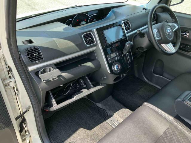 タントカスタムＲＳ　トップエディションＳＡ４ＷＤ　ターボ　ナビ／ＴＶ／ＤＶＤ／ＢＴ　バックカメラ　ＥＴＣ　トップシェイドガラス　ＬＥＤヘッドライト　オートライト　スマアシ　両側電動スライド　革巻ステア　キーフリー　イモビライザー　盗難防止警報（千葉県）の中古車