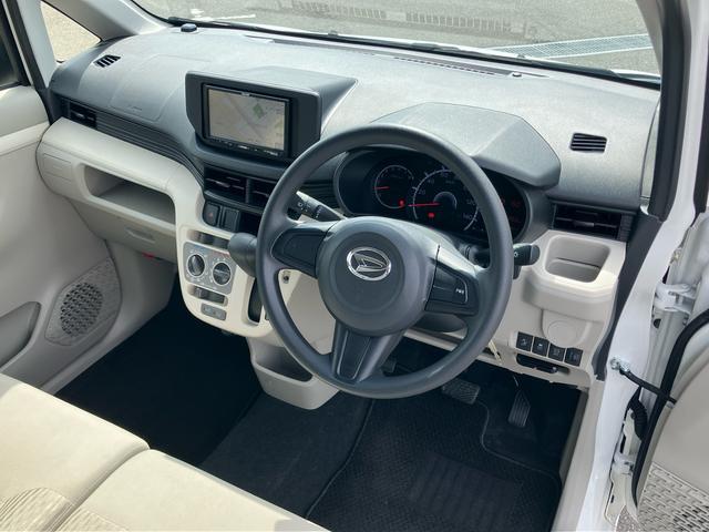 ムーヴＬ　ＳＡIIナビ／ワンセグ／ＵＳＢ／ＣＤ　ＥＴＣ　トップシェイドガラス　シートリフター　アイドリングストップ　衝突被害軽減装置　誤発進抑制制御　横滑り防止装置　スモークガラス　キーレスエントリー　盗難防止アラーム（千葉県）の中古車