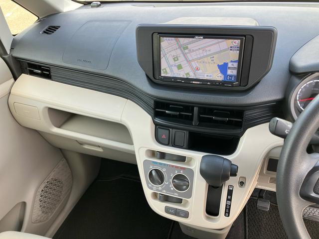 ムーヴＬ　ＳＡIIナビ／ワンセグ／ＵＳＢ／ＣＤ　ＥＴＣ　トップシェイドガラス　シートリフター　アイドリングストップ　衝突被害軽減装置　誤発進抑制制御　横滑り防止装置　スモークガラス　キーレスエントリー　盗難防止アラーム（千葉県）の中古車