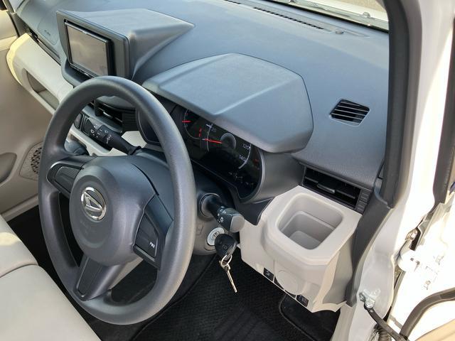 ムーヴＬ　ＳＡIIナビ／ワンセグ／ＵＳＢ／ＣＤ　ＥＴＣ　トップシェイドガラス　シートリフター　アイドリングストップ　衝突被害軽減装置　誤発進抑制制御　横滑り防止装置　スモークガラス　キーレスエントリー　盗難防止アラーム（千葉県）の中古車