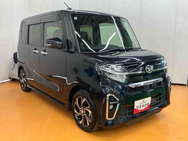 タントカスタムＸバックカメラ連動９インチフルセグナビ　ＵＳＢ接続　ブルートゥース対応　ＴＶナビキット　フロント．リヤドライブレコーダー連動　前後コーナーセンサー　運転席ロングスライドシート　前席シートヒーター（千葉県）の中古車