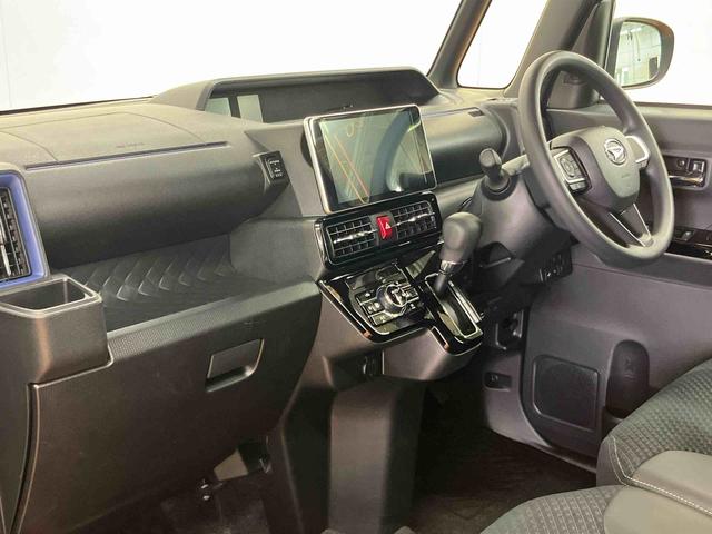 タントカスタムＸバックカメラ連動９インチフルセグナビ　ＵＳＢ接続　ブルートゥース対応　ＴＶナビキット　フロント．リヤドライブレコーダー連動　前後コーナーセンサー　運転席ロングスライドシート　前席シートヒーター（千葉県）の中古車