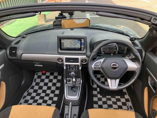 コペンセロ　Ｓターボ　ナビ／ＴＶ／ＤＶＤ／ＢＴ／ＵＳＢ　バックカメラ　ＥＴＣ　ドラレコ　ＲＥＣＡＲＯシート　ＢＩＬＳＴＥＩＮショック　ＭＯＭＯ製革ハンドル　前後コーナーセンサー　ＬＥＤヘッドライト　シートヒーター（千葉県）の中古車