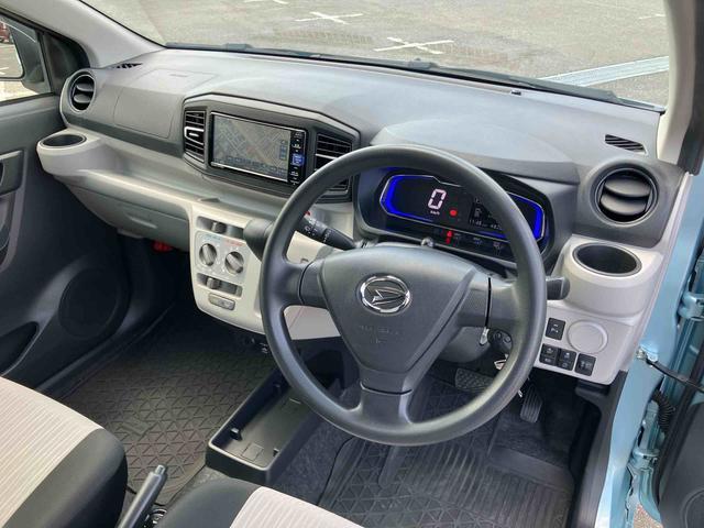 ミライースＸ　リミテッドＳＡIIIナビ／ＴＶ／ＤＶＤ／ＢＴ／ＵＳＢ　バックカメラ　ＬＥＤヘッドランプ　オートライト　オートハイビーム　電動格納ドアミラー　スモークガラス　デジタルメーター　キーレスエントリー　コーナーセンサー　スマアシ（千葉県）の中古車