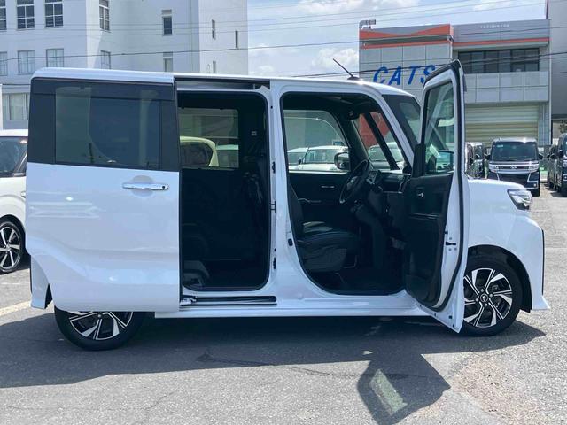 タントカスタムＸ両側電動スライドドア　バックカメラ　ＬＥＤヘッドライト　フォグランプ　オートライト　オートハイビーム　スマアシ　シートヒーター　前後コ−ナ−センサー　電動駐車ブレーキ　キーフリー　アルミホイール　ＣＤ（千葉県）の中古車