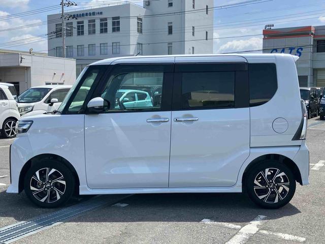 タントカスタムＸ両側電動スライドドア　バックカメラ　ＬＥＤヘッドライト　フォグランプ　オートライト　オートハイビーム　スマアシ　シートヒーター　前後コ−ナ−センサー　電動駐車ブレーキ　キーフリー　アルミホイール　ＣＤ（千葉県）の中古車