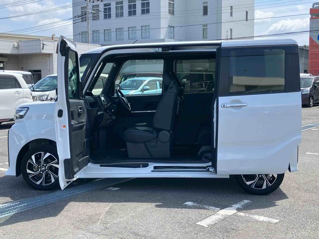 タントカスタムＸ両側電動スライドドア　バックカメラ　ＬＥＤヘッドライト　フォグランプ　オートライト　オートハイビーム　スマアシ　シートヒーター　前後コ−ナ−センサー　電動駐車ブレーキ　キーフリー　アルミホイール　ＣＤ（千葉県）の中古車