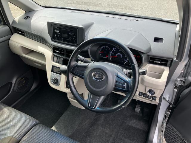 ムーヴＸ　ＳＡIIＣＤ／ＡＵＸ　オートライト　オートエアコン　アルミホイール　トップシェイドガラス　シートリフター　スモークガラス　キーフリーシステム　ボタンスタート　イモビライザー　盗難防止アラーム　衝突被害軽減装置（千葉県）の中古車